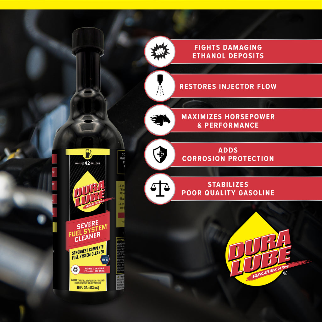 DURA LUBE SEVERE FUEL SYSTEM CLEANER / 16 oz.