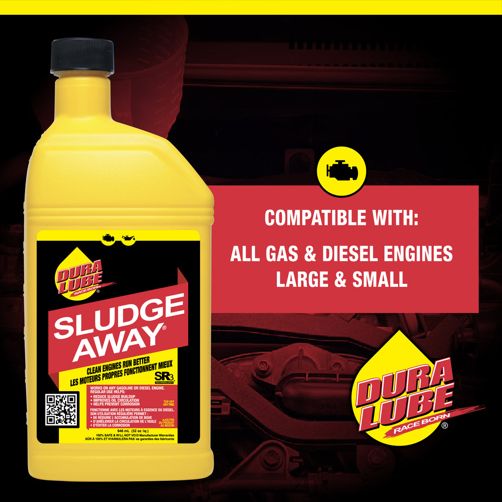 DURA LUBE SLUDGE AWAY /  32 oz