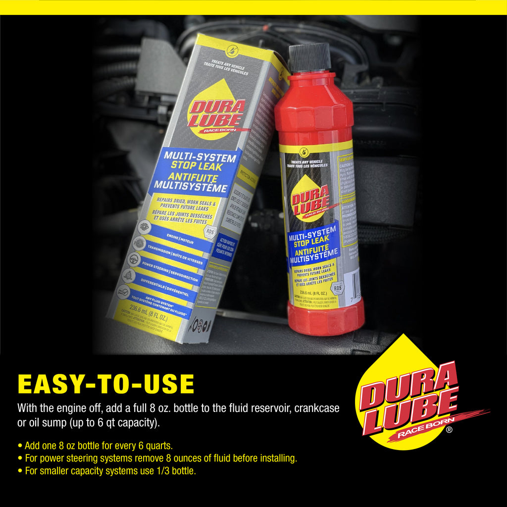 DURA LUBE MULTI-SYSTEM STOP LEAK / 8 oz