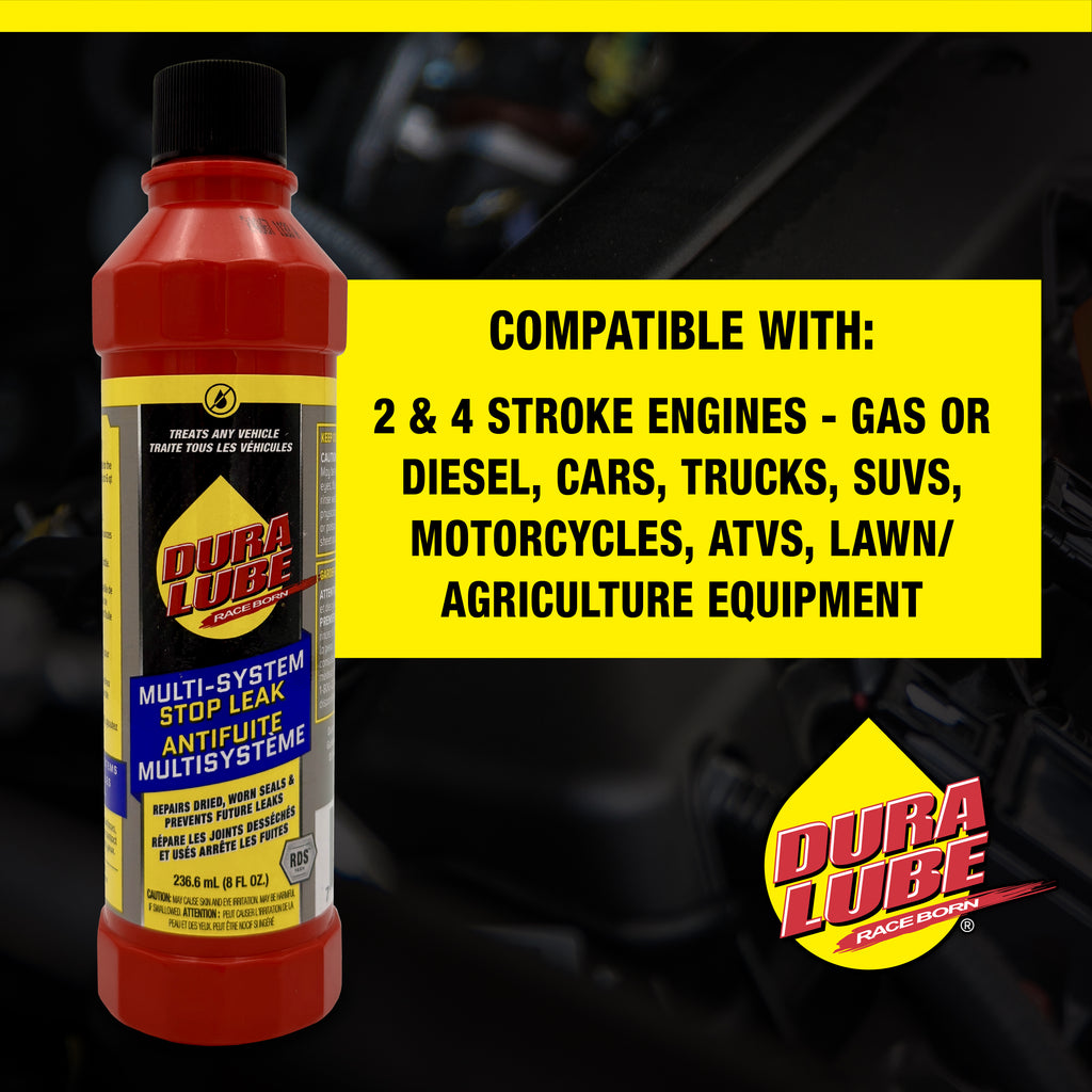 DURA LUBE MULTI-SYSTEM STOP LEAK / 8 oz