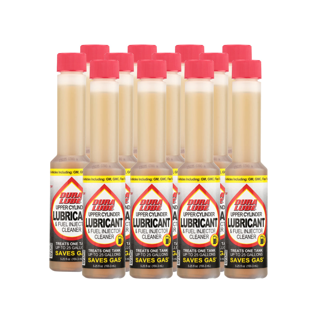 12 Pack - Upper Cylinder Lubricant & Fuel Injector Cleaner - 5.25 oz - DuraLube