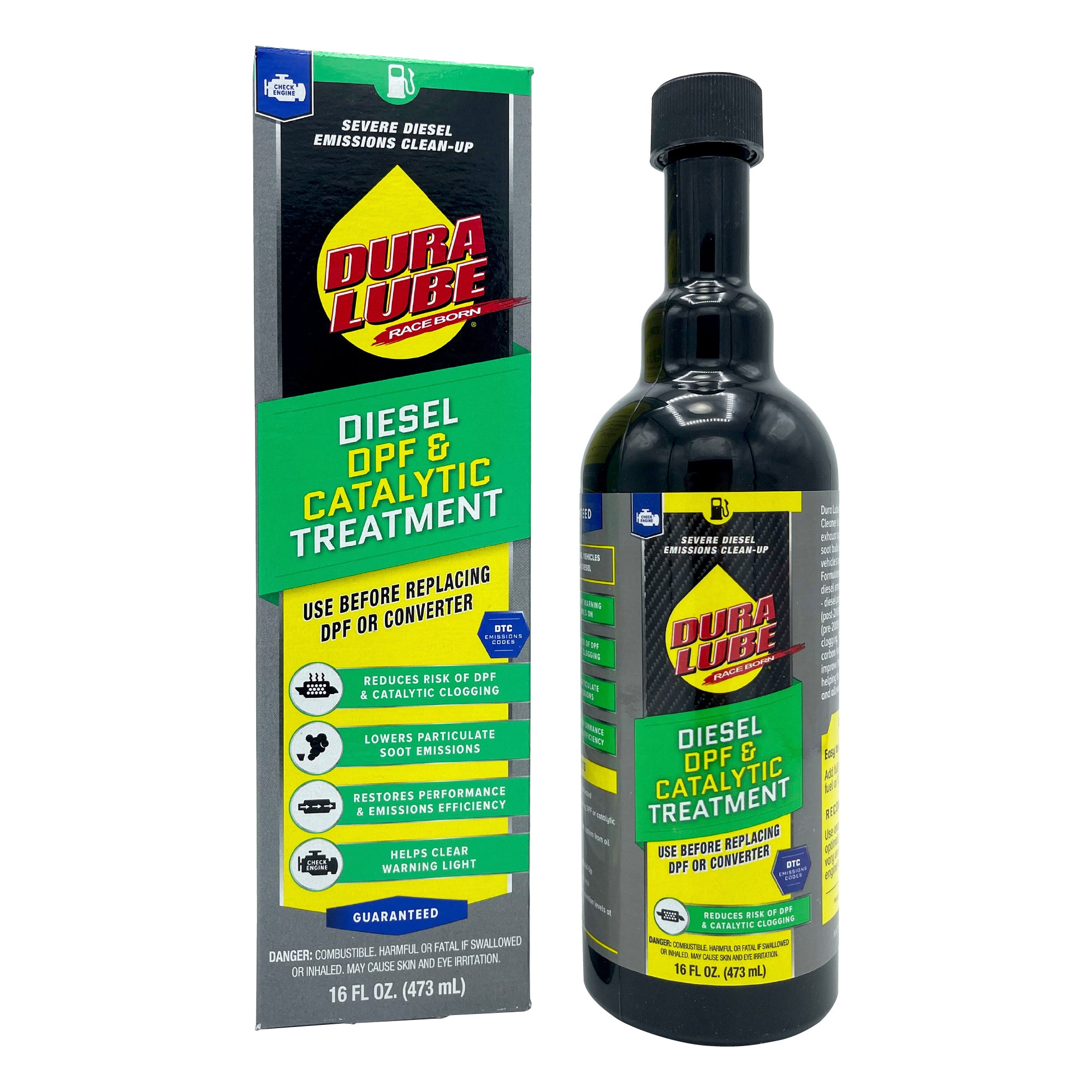 Diesel DPF & Catalytic Treatment, Diesel Particulate Filter Cleaner & –  Dura Lube