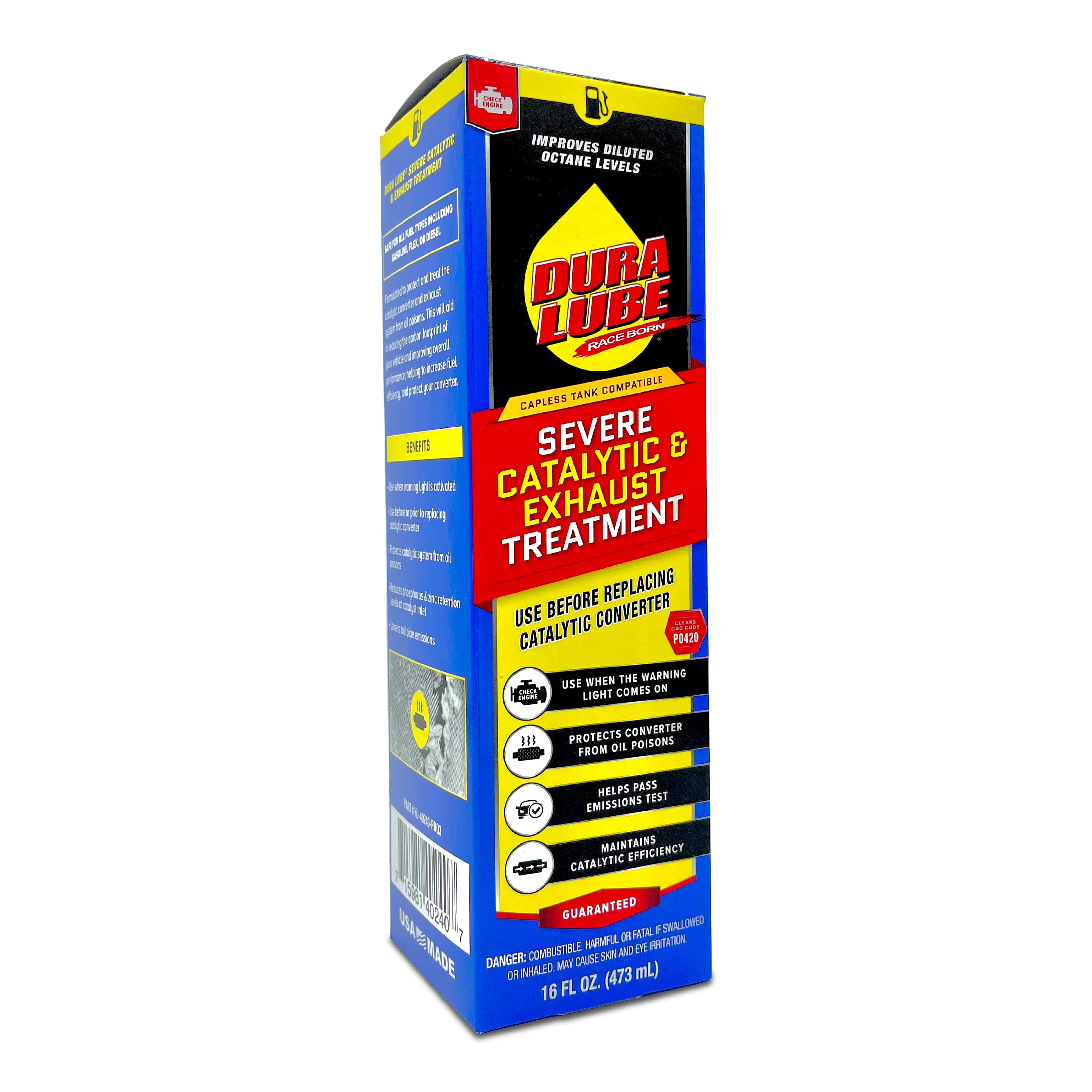 Dura Lube Severe Catalytic & Exhaust Treatment -16 oz . Exhaust System