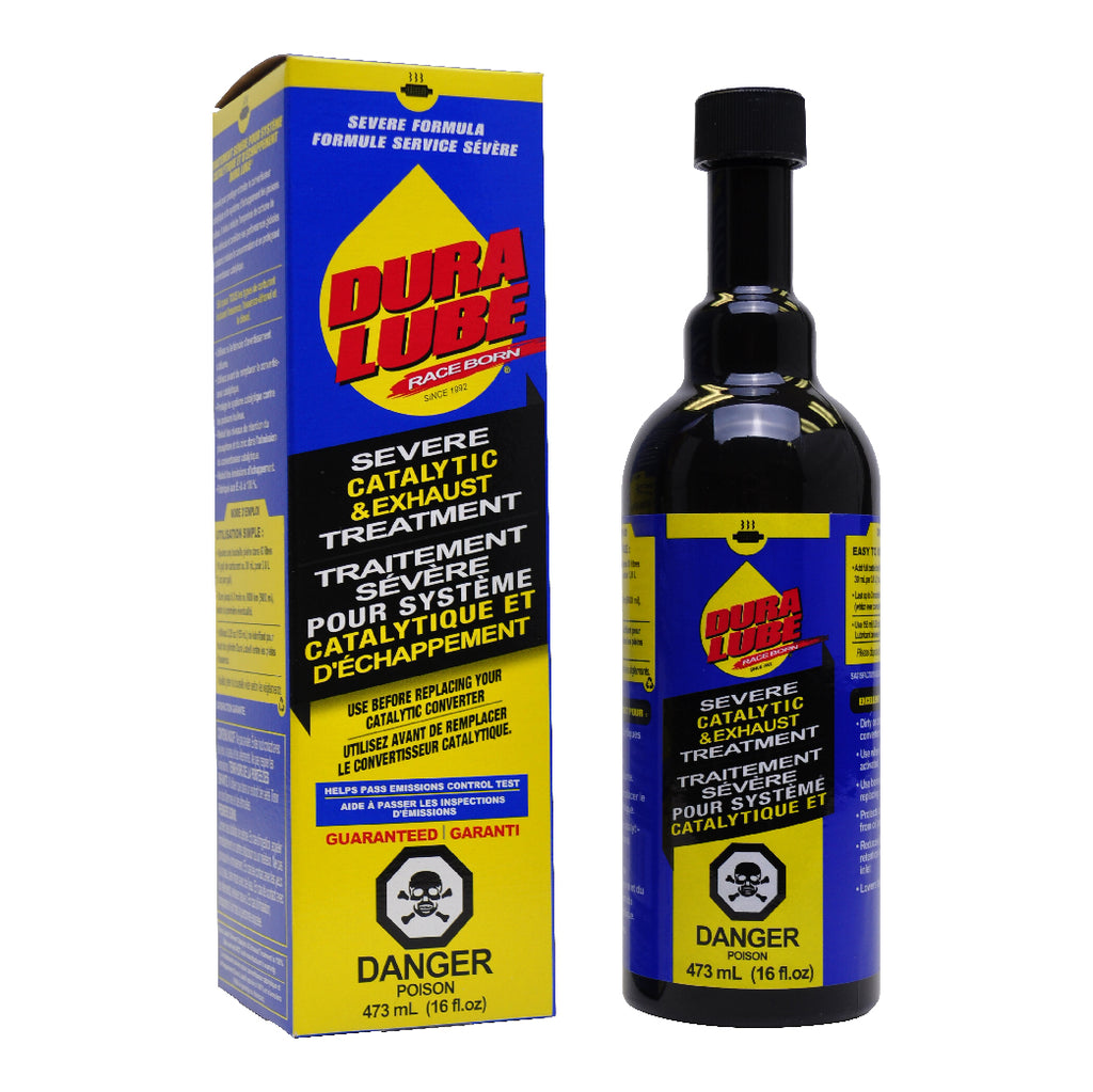 Dura Lube Severe Catalytic & Exhaust Treatment -16 oz . Exhaust System Cleaner - DuraLube