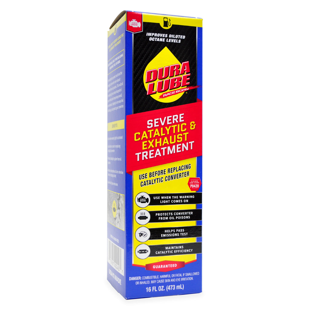 Dura Lube Severe Catalytic & Exhaust Treatment -16 oz . Exhaust System Cleaner - DuraLube